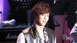 [KHJCMF]130109 Kim Hyun Joong 김현중 Unlimited Japan Tour@Saitama Let me be the one by neko