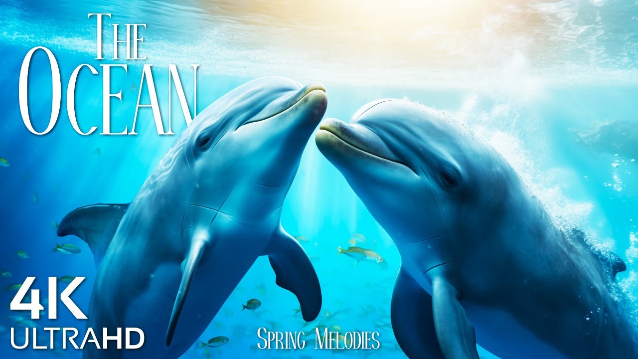 The Ocean 4k Scenic Wildlife Film With Peaceful Relaxing Music 4k