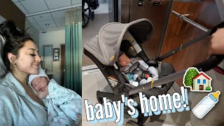 BRINGING OUR BABY HOME FROM THE HOSPITAL!