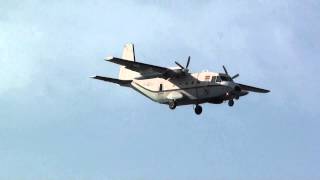 Spain Air Force CASA C-212-100 (72-22) Landing Malaga LEMG