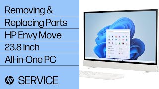 Service Teardown: HP Envy Move 23.8 inch All-in-One PC | HP Computer Service | HP Support