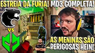 AS MENINAS SURPREENDERAM!🔥 FURIA vs IMPERIAL FE (MD3 COMPLETA) - IEM Katowice 2025 Play-in