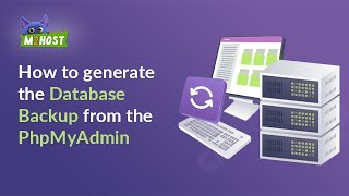 How to generate the database backup from the phpmyadmin