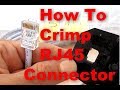 Step By Step How To Fix Repair Checking Crimp Broken RJ45 Internet Cable Connector