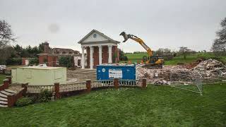 House Demolition Timelapse