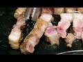 최고의 삼겹살 맛집 매년 500만명이 찾는 숯불 삼겹살 볏짚 삼겹살 2주 숙성 삼겹살 the best charcoal grilled pork belly koeran bbq