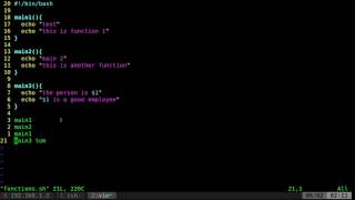 02 Shell Script Functions Tutorial