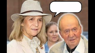 Destapan el duro comentario de la infanta Elena sobre la vida secreta de Juan Carlos I