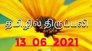 பொதுக்காலம் 11 ஆம் வாரம் தமிழில் திருப்பலி