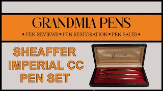 SHEAFFER IMPERIAL CC PEN SET