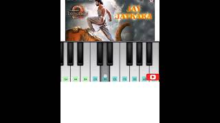 🔴Jay Jaykara Piano Cover (Bahubali 2)#shorts
