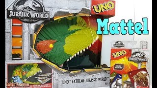 MATTEL / UNO Extreme Jurassic World & UNO - Review #259 (german)