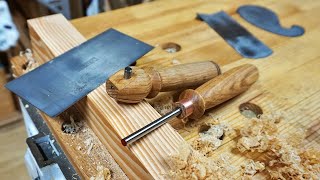 Making a Card Scraper Burnisher / Woodworking Tools