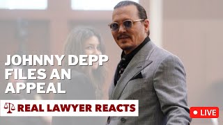 LIVE: Johnny Depp Files An Appeal - Are We Suprised?