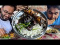 Eating Lunch(Rice & Spicy Meat Gravy, Kala Bhuna, Huge Nalli) With Friends at Foysal Kalavuna