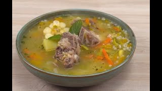 SOPA DE MORÓN RECETA ESPECIAL