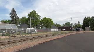 WAMX 3804 (GP38-2) Leads FOXY WA302 Thru Wausau, WI