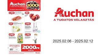 Auchan akciós újság - 2025.02.06 - 2025.02.12