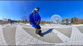 Montreal Halloween PEV Group Ride ( On a F1 Track!)