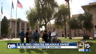 Arizona legislature passes controversial anti-gay bill