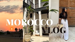 MOROCCO TRAVEL VLOG | Marrakech, Atlas Mountains, best food and rooftop spots & exploring