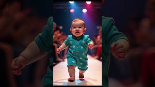 Cutest baby Fashion show #shorts #cutebaby #performance