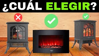 ✅ 10 Mejores Chimeneas Eléctricas Baratas Amazon [2025] 🔥 De Pared, Empotrables y Modernas con Luces