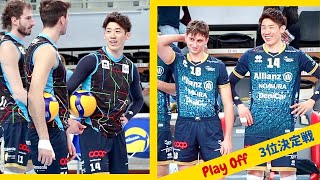 プレーオフ3位決定戦＜試合前＞第１戦 🇮🇹 石川祐希 選手  Milano vs Trento 【Yuki Ishikawa】2024.4.17