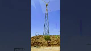 Wind Turbines at Jaisalmer | Clean Energy | Rajasthan #Shorts #padharomharedes #rajasthan #jaisalmer