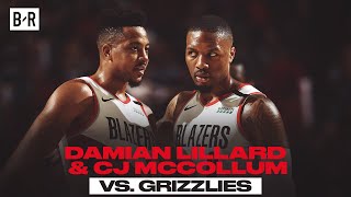 CJ and Dame Drop 62 In Blazers OT Win vs. Grizzlies