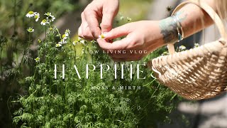 Deep longing & how I am finding true happiness | Come along in the garden with me | Slow Living Vlog