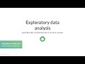 Python Tutorial: Exploratory data analysis
