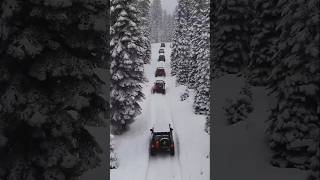 Snow Off-Road: Exploring the Unknown Snowy Forest #youtubeshorts #shorts #snow