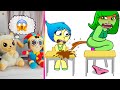 Dolly and Pomni React to INSIDE OUT 2 and DIGITAL CIRCUS Animations | TikTok Funny Videos # 230