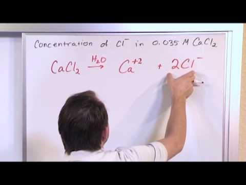 Calculating Ion Concentration in Solutions - Chemistry Tutor Calculating Ion Concentration in Solutions - Chemistry Tutor