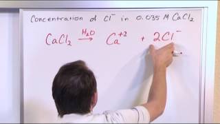 Calculating Ion Concentration in Solutions - Chemistry Tutor