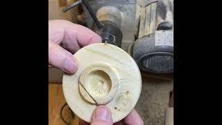 Woodturning sanding disc