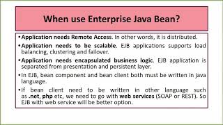 Enterprise Java Unit 4 Chapter 1 Part 1