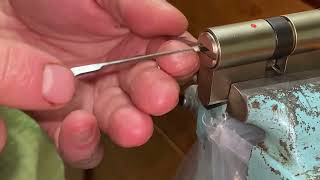 Lock pick dom ix, вскрытие цилиндра dom ix с интерактивным пином