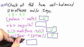 Well Balanced Solution - Programming Languages