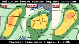 Forecast Discussion - April 1, 2026 - Multi-Day Severe Weather Sequence Continues