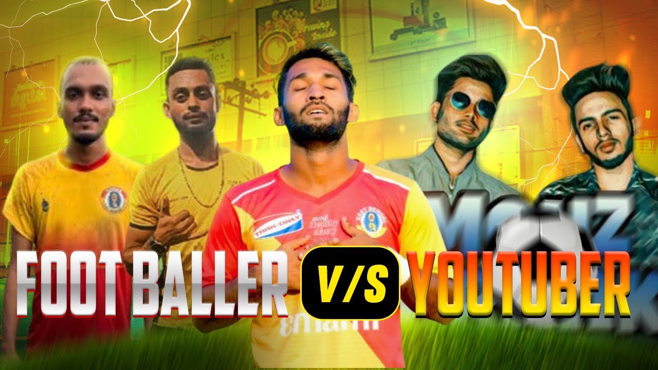 Youtuber Vs Footballer Youtube