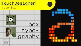 Box Typography Instancing Tutorial // TouchDesigner