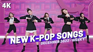 New K-pop Songs  December 2022 Week 1