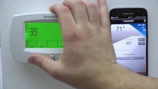 How to reset the wifi connection on your Honeywell Home FocusPRO Thermostat