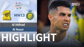 [SPL] Al Ittihad vs Al Nassr | H/L | MW13 | Saudi Pro League 2024-25