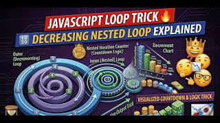 Nested Loop with Decrement Condition Explained 🔄 | JavaScript Tricks
