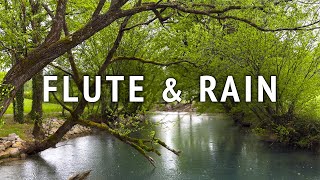 Relaxing Native American Flute Music with Rain Sounds for for Meditation, Calm, Sleep & Relaxation