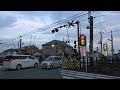 南武線「国立市役所前踏切」　鎌倉あじさい号　nambu line kunitachi city hall railroad crossing　2021.6.13