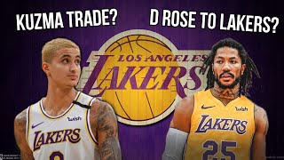 Lakers Rumors: Derrick Rose Lakers Trade? Anthony Davis Update, Kyle Kuzma Trade? Lakers Free Agency